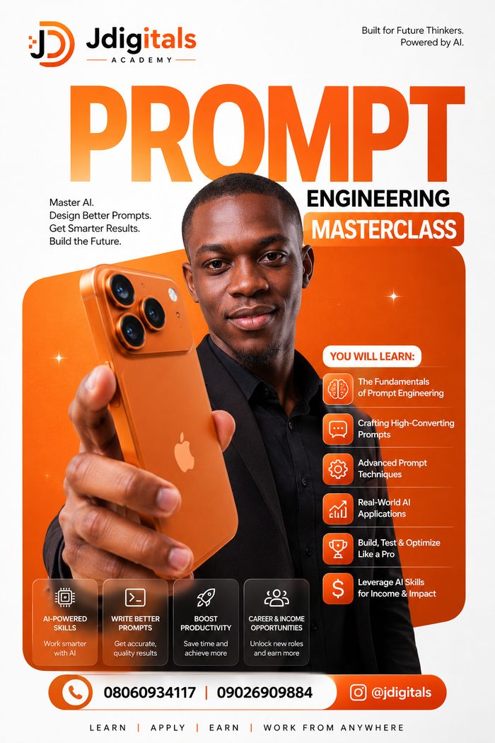 Course promotional flyer design
